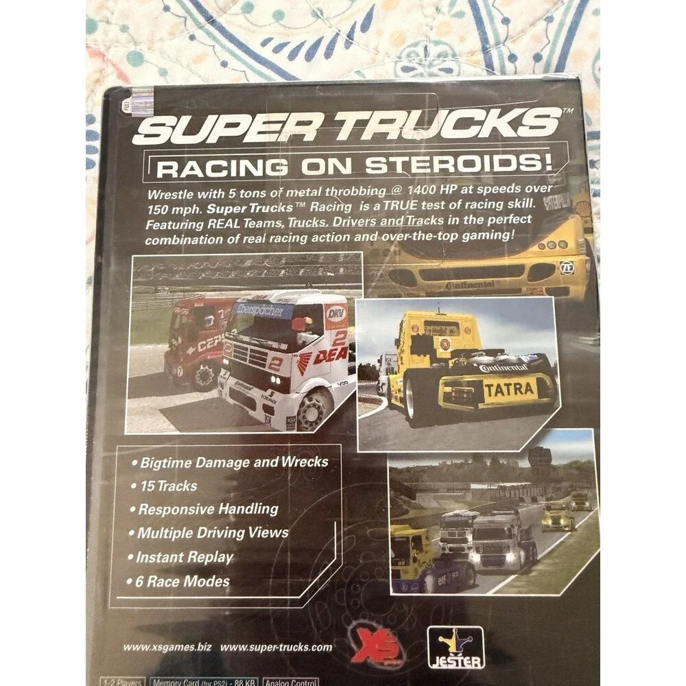 Super Trucks Racing (PlayStation 2 PS2, 2003) ☆ SEALED ☆ Brand New ☆Fast Ship